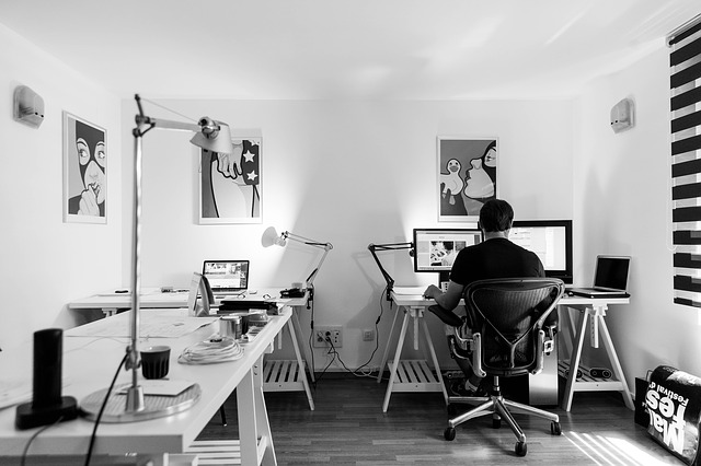 Een bedrijf starten vanuit een flat